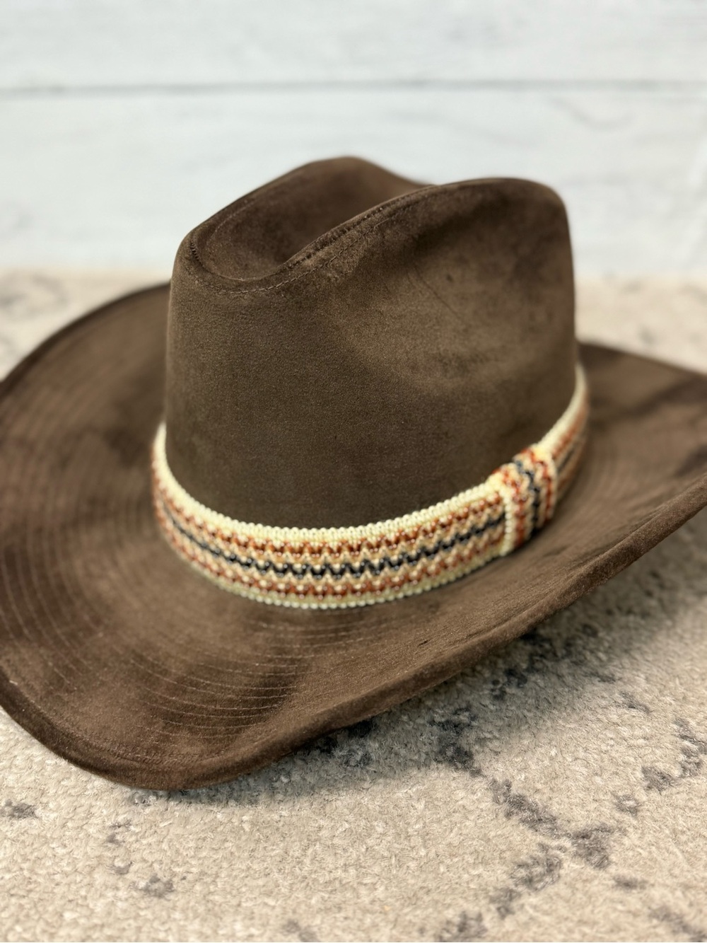 Suede GW Western Wear Hat